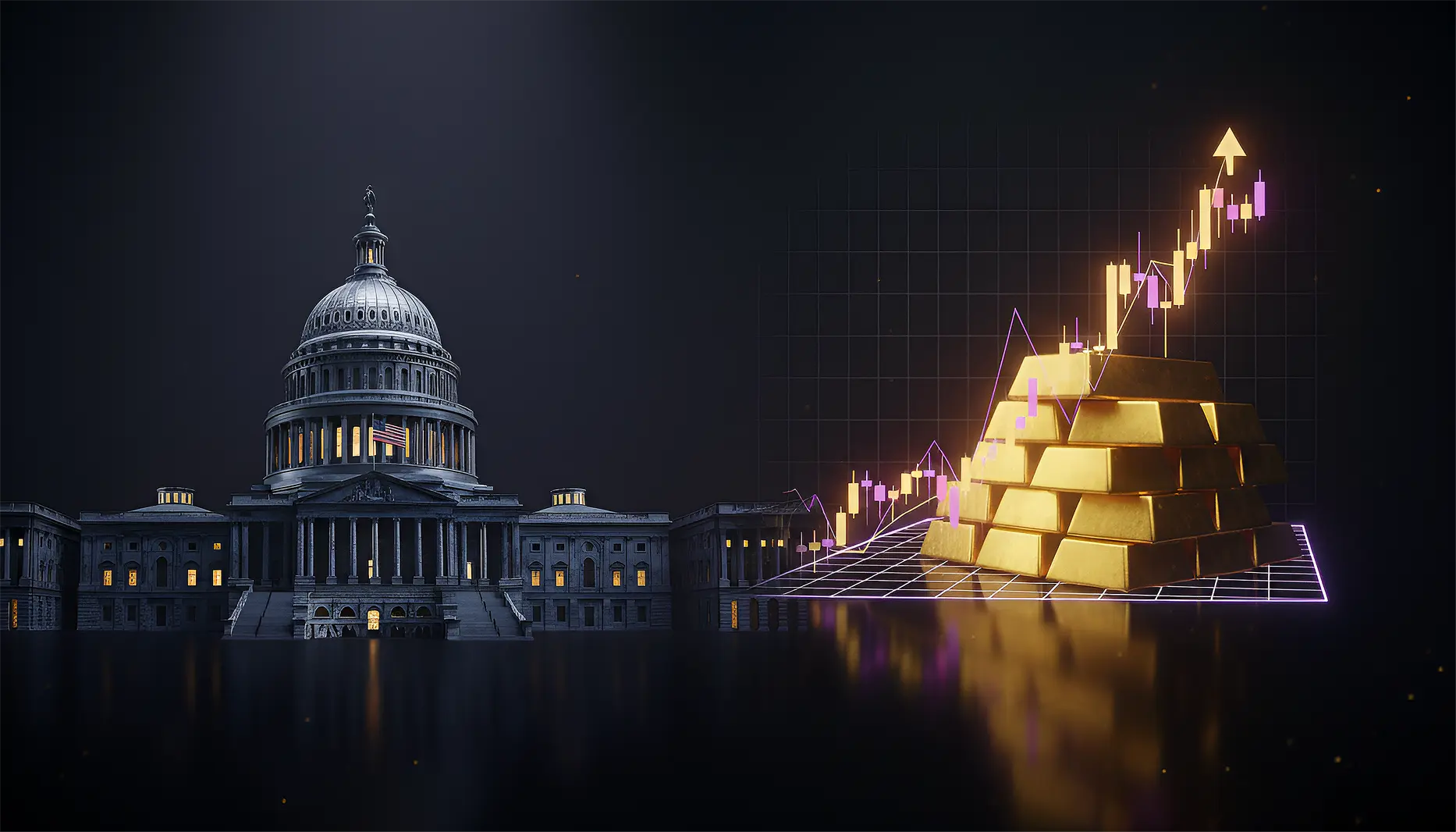 Read more about the article Gold vs Government Shutdown: Why XAU/USD Shines Brighter